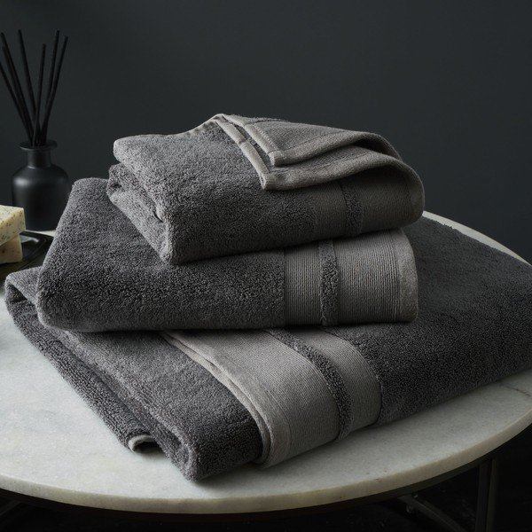 Asciugamano grigio 50x90 cm Zero Twist - Content by Terence Conran-image-2