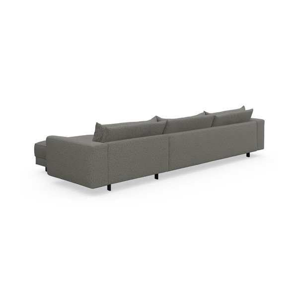Divano angolare variabile grigio Samba - Furninova-image-4
