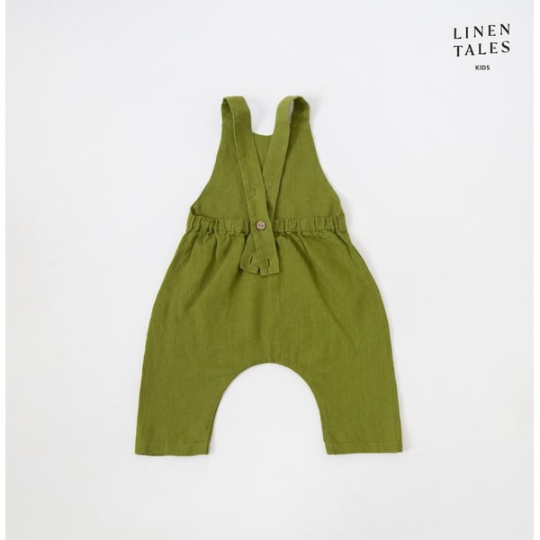 Tutine in lino Moss Green - Linen Tales-image-1