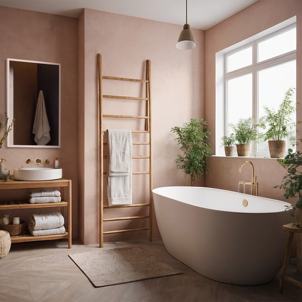 Specchio da parete 52x72 cm Pink – knor-image-1