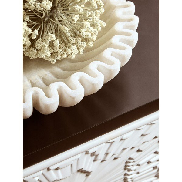 Vassoio decorativo in marmo ø 25 cm Savio – Premier Housewares-image-4