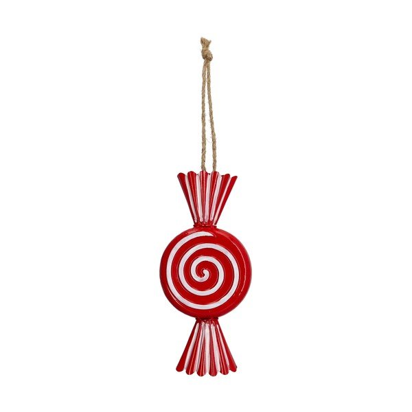 Decorazione per albero di natale in metallo 14 cm – Dakls