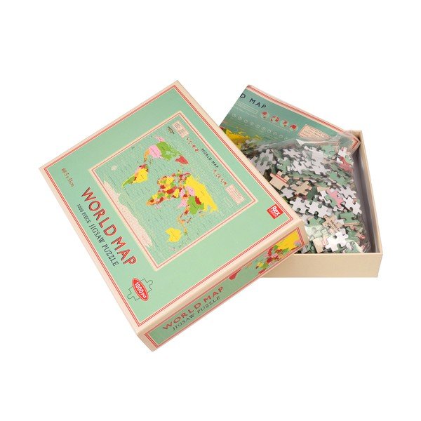 Puzzle 1000 pezzi World Map - Rex London-image-2