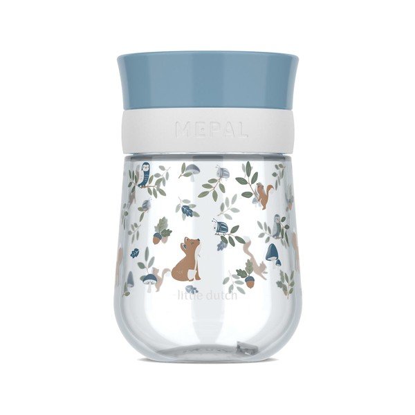 Tazza per bambini azzurra in plastica 300 ml Forest Friends – Mepal