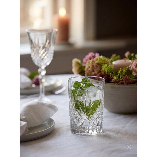Set di bicchieri 6 pz 250 ml Melodia – Lyngby Glas-image-1