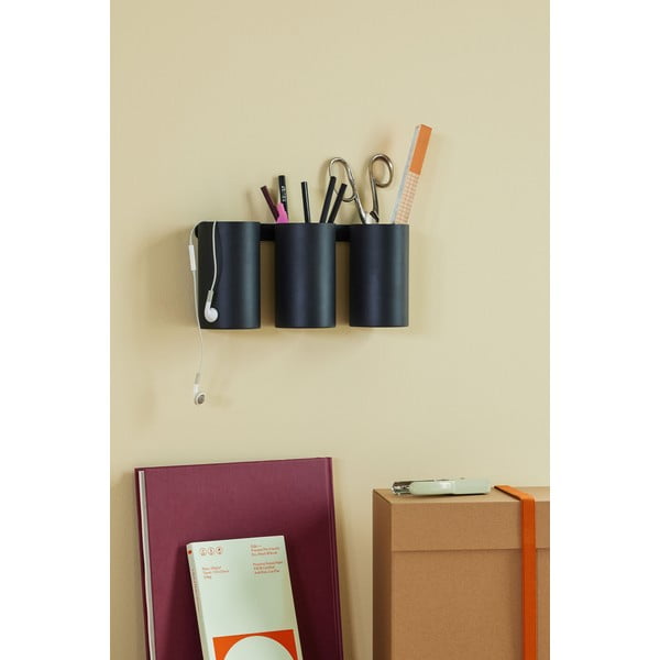 Organizer in metallo per la cancelleria Silo - Hübsch-image-1