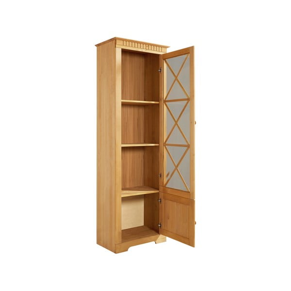 Vetrina in legno di pino di colore naturale 180x35 cm Lisa - Støraa-image-3