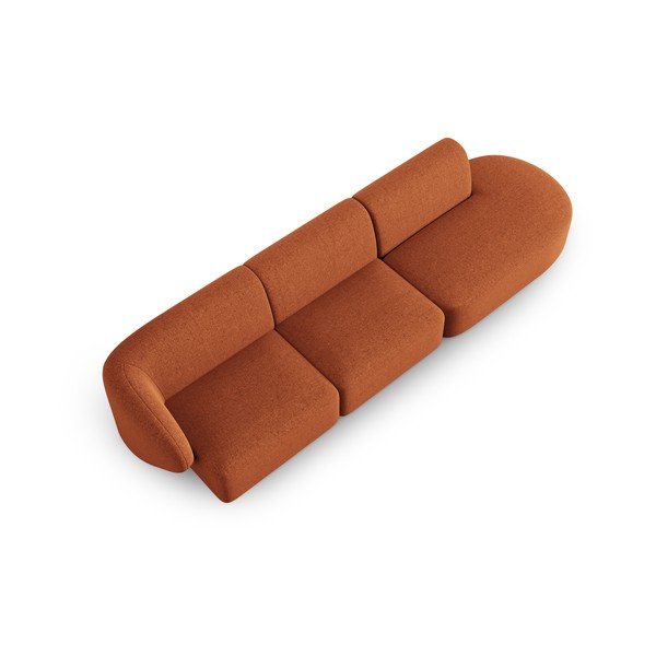 Divano arancione 302 cm Shane - Micadoni Home-image-4