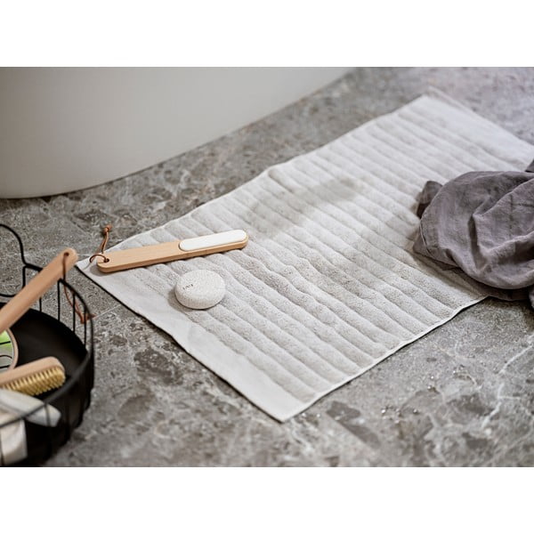 Tappeto da bagno beige 50x80 cm Inu - Zone-image-1