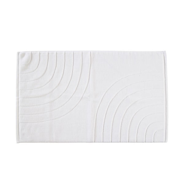 Tappetino per il bagno bianco 50x80 cm Time – Zone