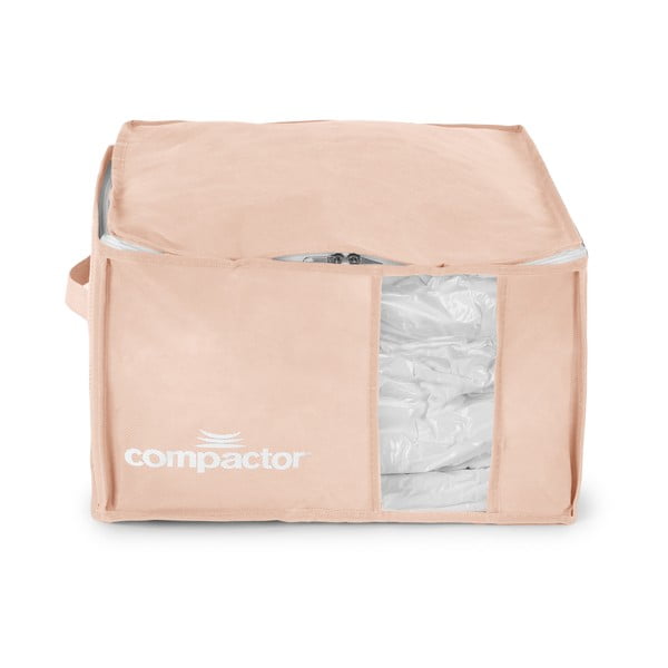 Organizer per vestiti sottovuoto in plastica 42x40x25 cm Pink Edition – Compactor-image-3