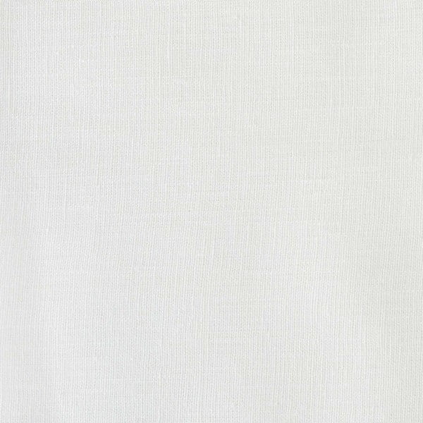 Federa di lino bianca con bordo a righe , 50 x 60 cm White - Linen Tales-image-2