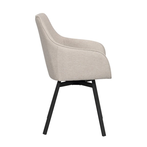 Set di sedie da pranzo beige in imbottito 2 pz Alison – Rowico-image-3