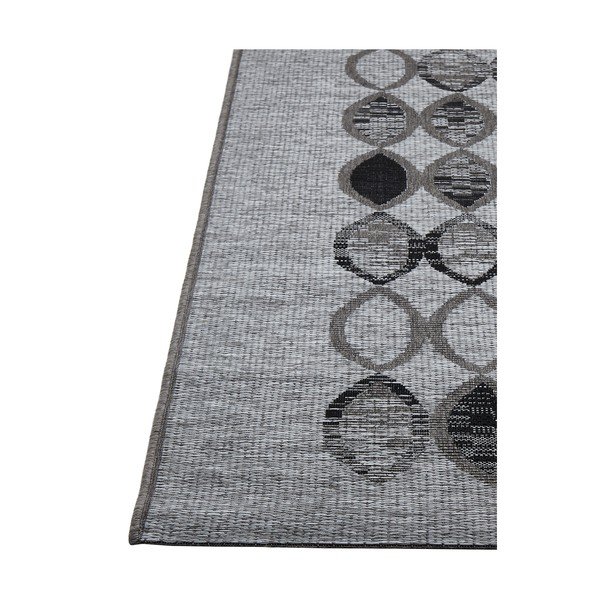 Tappeto grigio altamente resistente per esterni Webtappeti Ethnic, 160 x 230 cm - Floorita-image-4