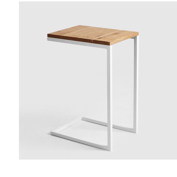 Tavolo pieghevole con struttura bianca Lupe - CustomForm-image-1