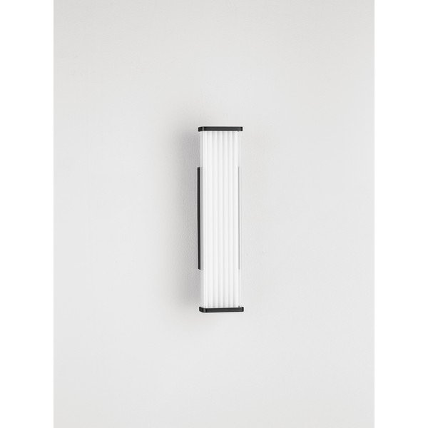 Lampada da parete LED nera opaca in metallo Misty – Nova Luce-image-3