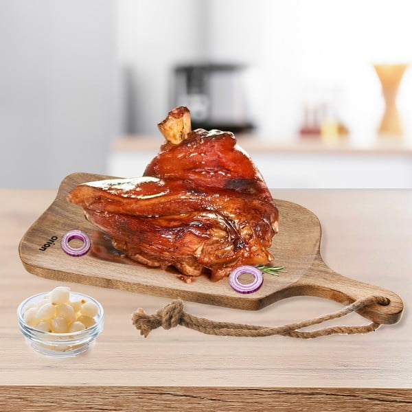 Tagliere in legno 20x46,5 cm Mango - Orion-image-4