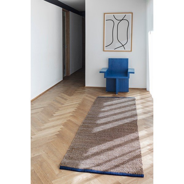 Passatoia marrone in iuta 80x245 cm Notes – Mette Ditmer Denmark-image-1