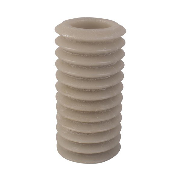 Candela grigia a strati, altezza 15 cm Layered Circles - PT LIVING