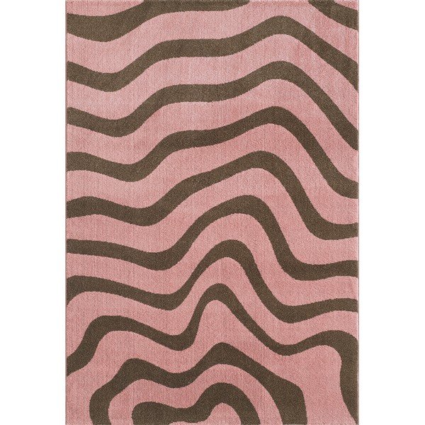 Tappeto rosa/marrone 160x230 cm Aurora – ESTE