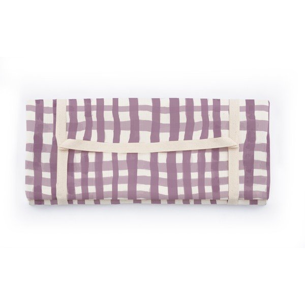 Coperta da picnic Vichy, 130 x 170 cm Malva Vichy - Really Nice Things