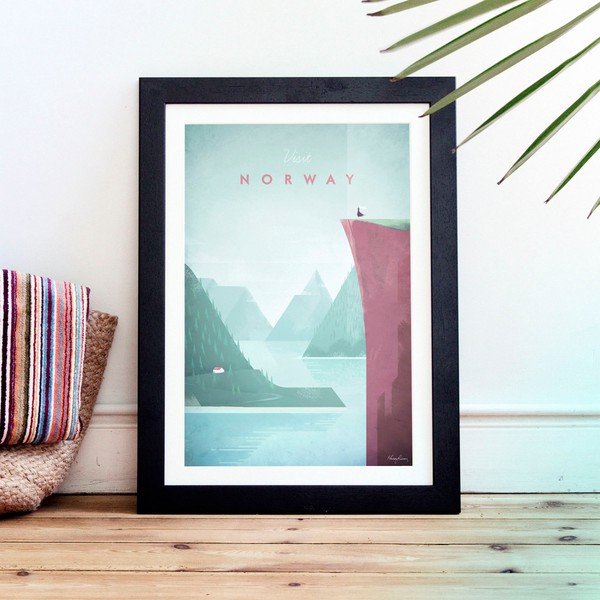 Poster , 50 x 70 cm Norway - Travelposter-image-1