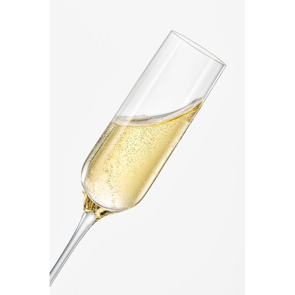 Set di 6 bicchieri da champagne , 200 ml Uma - Crystalex-image-2