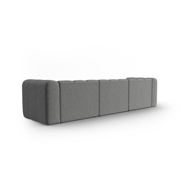 Divano grigio 318 cm Lupine - Micadoni Home-image-4