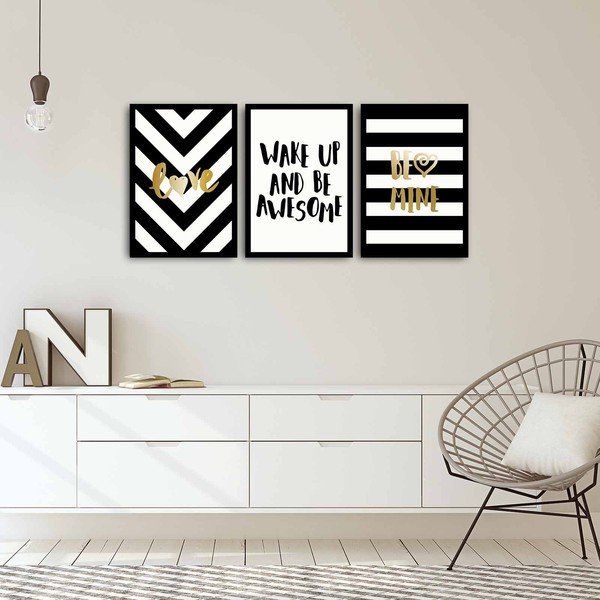 Set di 3 poster 35x50 cm - Wallity-image-1