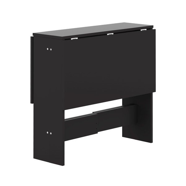 Tavolo da pranzo pieghevole con piano nero 76x28 cm Papillon - TemaHome-image-3