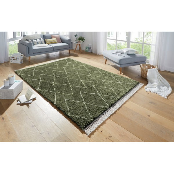 Tappeto verde , 120 x 170 cm Jade - Mint Rugs-image-1