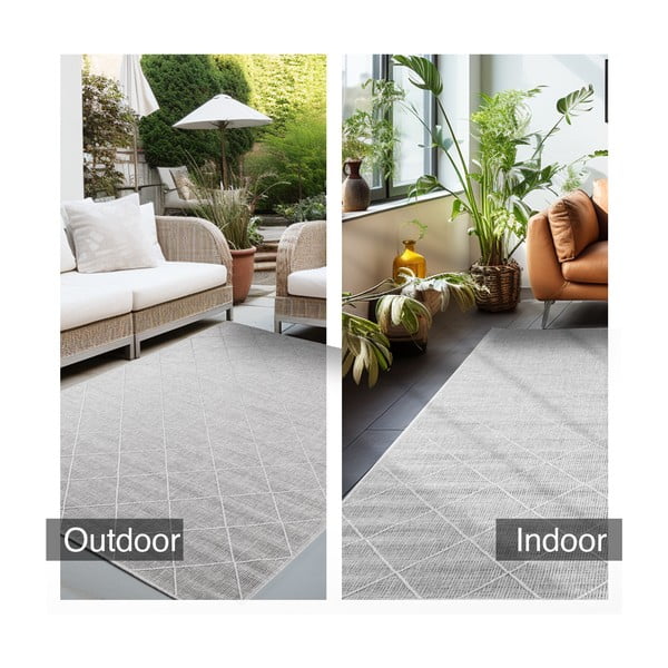 Tappeto grigio per esterni 80x150 cm Zagora - Ayyildiz Carpets-image-4