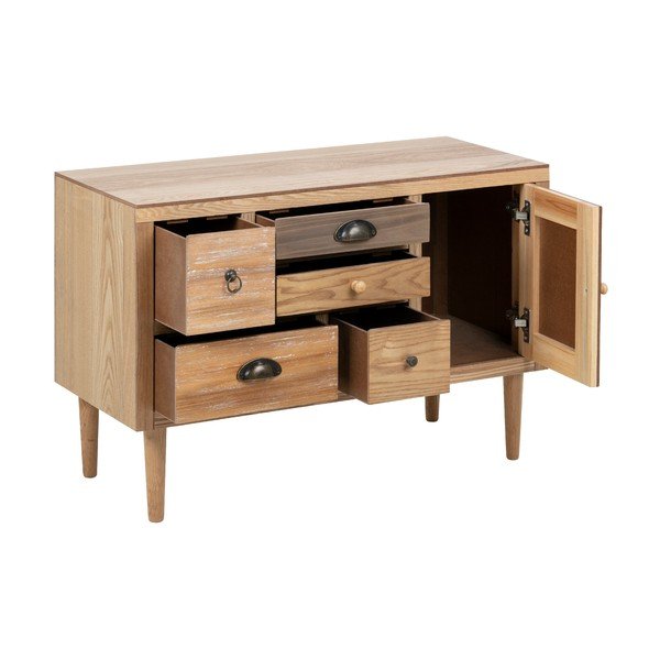 Cassettiera bassa in frassino 81x55 cm Thais - Actona-image-2