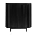 Mobile nero in rovere 125x110 cm Siena - Unique Furniture