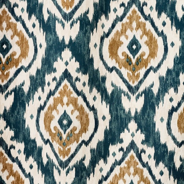 Tende in set blu 2 pz 117x137 cm Suri Geo – Pineapple Elephant-image-3