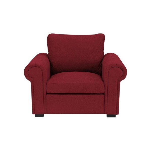 Červené křeslo Windsor & Co Sofas Hermes