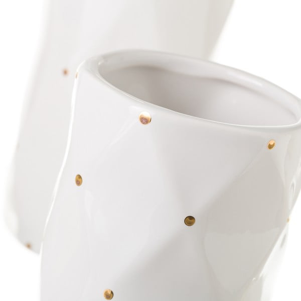 Set di accessori da bagno bianchi Dottie - Casa Selección-image-1