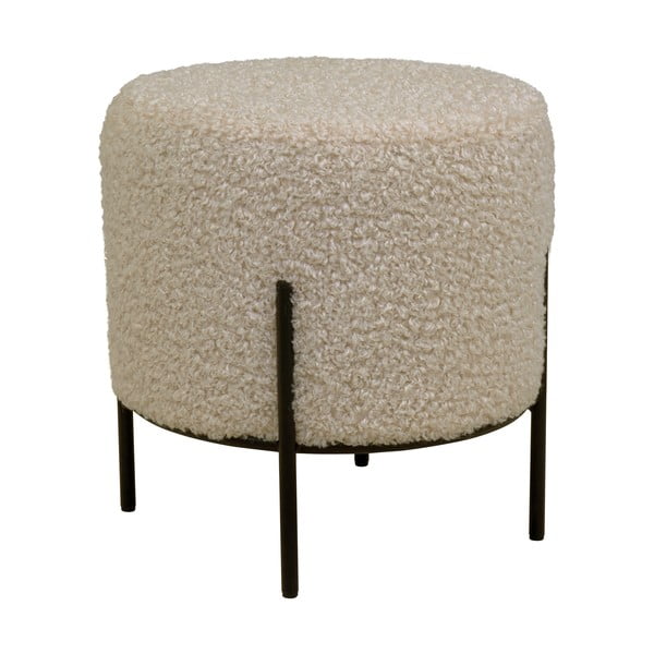 Sgabello beige Alford - House Nordic-image-1