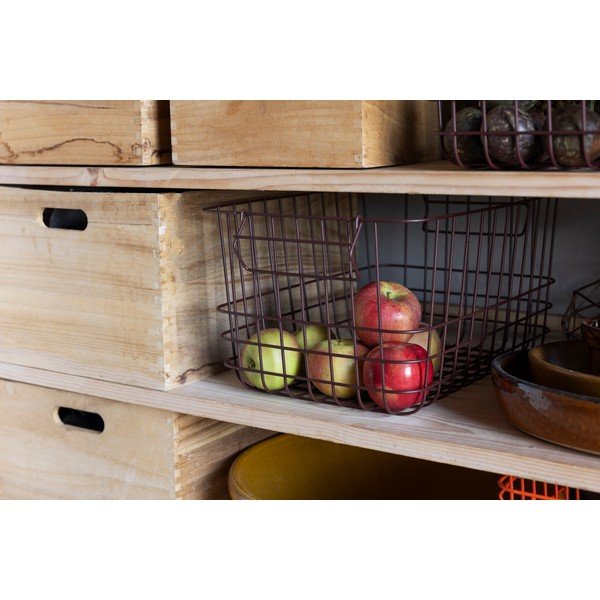 Cesto con filo metallico in metallo 37x26x20 cm Store-It – Mette Ditmer Denmark-image-2