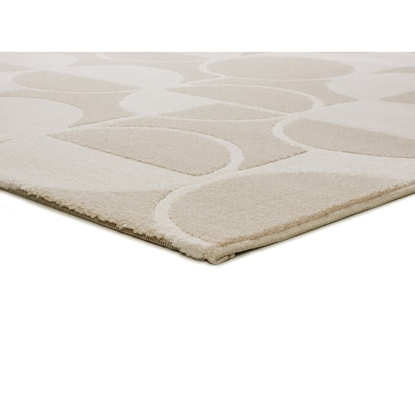Tappeto color crema/avorio 80x150 cm Flora – Universal-image-3