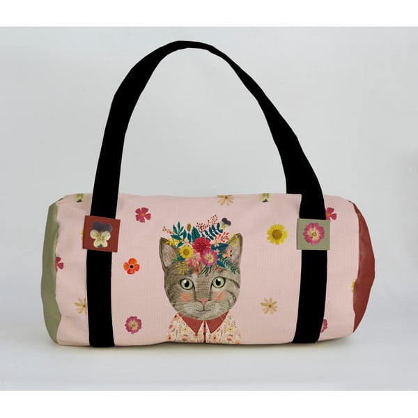 Borsa da viaggio Floral Cat - Really Nice Things