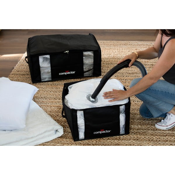 Scatola nera per abiti XXL 3D Medium, 125 l Black Edition - Compactor-image-1