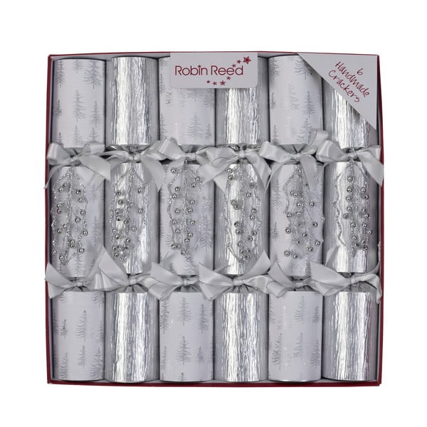 Set di cracker natalizi 6 pz Silver Ice – Robin Reed