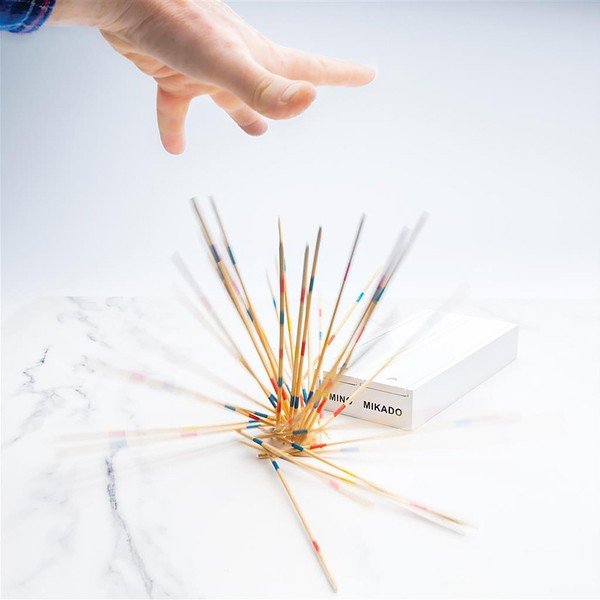 Set di 2 giochi di compagnia Mikado e Domino - XD Design-image-1