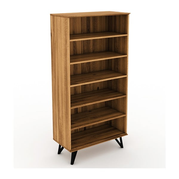 Libreria in legno di rovere 91x185 cm Golo - The Beds