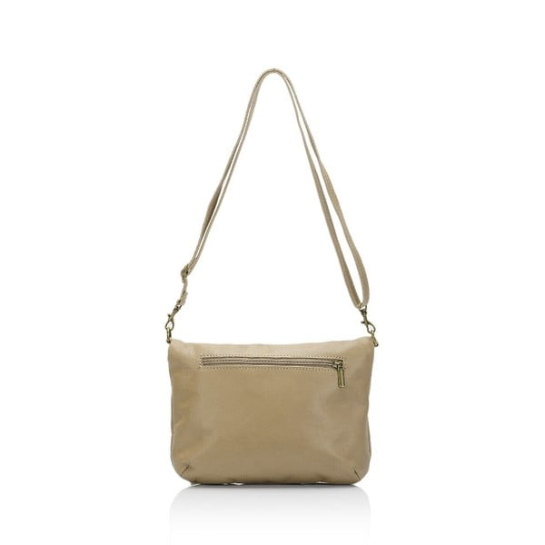 Borsa in pelle beige Renae - Lisa Minardi-image-1