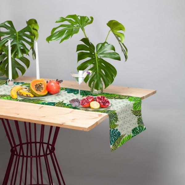 Set di 2 runner da tavola con lino Jungle - Madre Selva-image-1