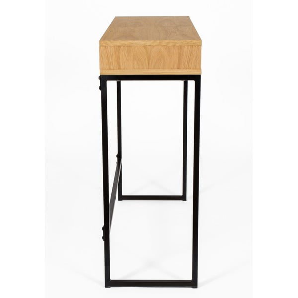 Scrivania con piano effetto rovere 35x100 cm Frame – Woodman-image-3