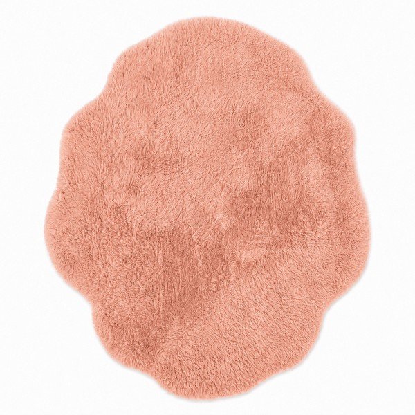 Tappeto per bambini rosa chiaro 115x140 cm Mammoth – Meowbaby