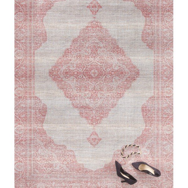 Runner rosso chiaro , 80 x 200 cm Carme - Nouristan-image-1